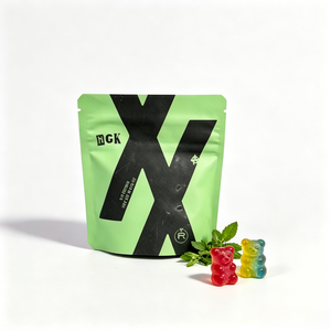 Custom Child Resistant Matte Stand Up <b>Pouch</b> Smell Proof Opaque Mylar Foil Bag OEM MOQ 500 - Product Image 3