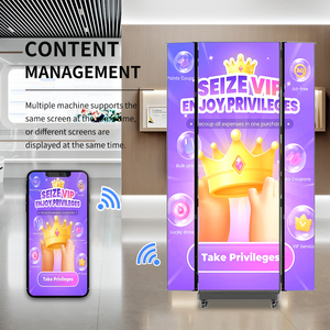 Pantalla LED Digital Trifold P1.25-P2.5 a Todo Color, Empalmable, con SDK para Publicidad en Tiendas y Centros Comerciales - Product Image 2