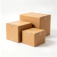 Robuste Wellpappe-Versandbox Kraft-Versandkarton für Express-Logistik Transportverpackung Großhandel
