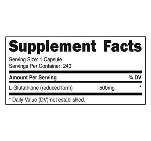 Glutathion-Kapseln für Private Label Natural Supplement Reine Original-L-Glutathion-Kapseln - Product Image 2