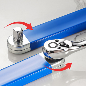 Bộ dụng cụ sửa chữa ô tô đa năng Universal Dynamics với đầu nối 1/2\", 1/4\", 3/8\" và cờ lê lực mở rộng kiểu ratchet dùng cho không gian chật hẹp - Product Image 6