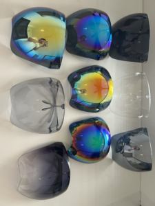 シルバーカラー <span class=keywords><strong>2026</strong></span> フェイスシールド 曇り止め保護メガネ クリアプラスチック フルフェイスシールド 曇り止めフェイスシールド 透明 - Product Image 5