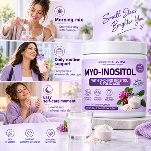 Apoyo Natural para el Equilibrio Hormonal Femenino, Complejo de Mioinositol y D-Chiroinositol para un Ciclo Regular y la Salud Reproductiva - Product Image 5