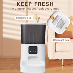 Telecomando automatico tramite App Mobile prezzo all'ingrosso di plastica carica alimentatore intelligente per animali domestici con Microchip Wifi - Product Image 6