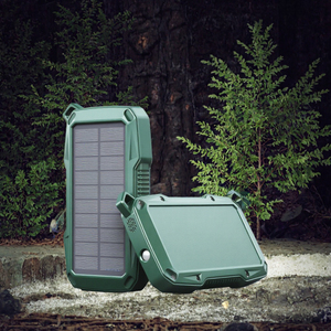 Portable Solar Charging <b>Power</b> <b>Bank</b> 10000mAh Wireless Charger LED <b>Camping</b> Lantern Fast Charging <b>for</b> Outdoor Hiking BBQ - Product Image 3