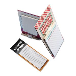 Reusable Grocery Shopping List Fridge <b>Small</b> Memo Pad Personalised Magnet for Promotion - Product Image 4