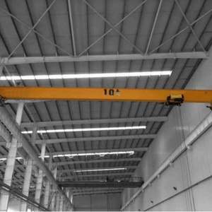 Grúa Puente Monoviga Europea de 10 Toneladas, Estándar FEM DIN, Grúa de Fábrica Compacta de Bajo Perfil con Polipasto Móvil - Product Image 2