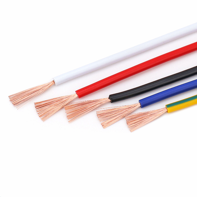 PVC Insulated Building Wire 1.5mm² 4mm² 6mm² BV BVR Electrical Cable for House Wiring & Overhead Installation