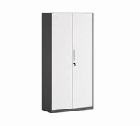 Casier métallique à 3 portes avec trous de ventilation et structure détachable, vente directe d'usine, personnalisation acceptée