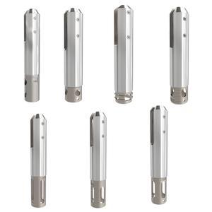 เสาเหล็กกล้าไร้สนิม Aleader 304 316 แบบกลมเจาะรูสำหรับรั้วสระว่ายน้ำ  ขาจับราวกระจกสำหรับราวบันไดกระจก - Product Image 1