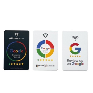 Carte de paiement NFC <span class=keywords><strong>RFID</strong></span> 13,56 MHz avec <span class=keywords><strong>code</strong></span> <span class=keywords><strong>QR</strong></span> pour les médias sociaux, utilisation hôtelière, étanche, taille personnalisée, capteur intelligent - Product Image 1