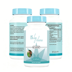 Cápsulas OEM para la Salud Intestinal y el Apoyo Inmunológico, Suplemento Herbal de Limpieza de 15 Días para Mejorar la Comodidad Digestiva - Product Image 1