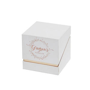 Hot Sale Luxury Paper Cardboard Candle <b>Box</b> Rigid Candle Gift <b>Box</b> Wholesale Candle Packaging <b>Box</b> with Insert - Product Image 4