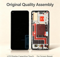 Écran de remplacement Original OnePlus 9, assemblage d'écran OLED 6,55 pouces, numériseur tactile, écran LCD complet, pièce de réparation mobile