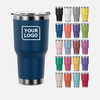 Logo personnalisé vente en gros gobelet de 30 oz tasse de voyage tasses à café isolées à double paroi en acier inoxydable gobelets de 30 oz