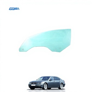 กระจกประตูด้านข้างสีเขียวแบบเทมเปอร์สำหรับ BMW 7-Series E65 2001-2008 OE 51337003005 - Product Image 1