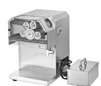 Presse-canne à sucre commerciale à 5 rouleaux en acier inoxydable 220 V, machine d'extraction de jus brevetée, presse-canne à sucre professionnelle