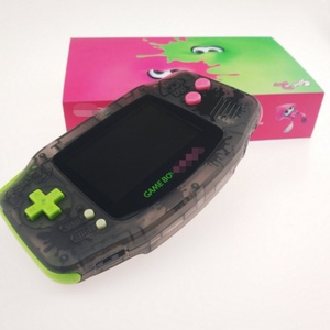 Coque de protection colorée imprimée UV, compatible IPS, pour GAMEBOY ADVANCE avec boutons en caoutchouc - Product Image 1