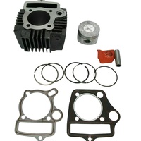Grosir dapat disesuaikan jumlah besar Set OEM kustom Kazuma Bedcat gelombang 110 C110 CD110 52.4mm Kit cincin Piston silinder mesin
