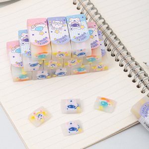 Gomme à effacer en forme de sandwich astronaute, design de dessin animé pour les étudiants, pour l'écriture et le retouche. - Product Image 1