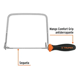 กล่องที่ 6 โครงจิ๊กซอว์พร้อมใบมีดขนาด 6-1/2 นิ้ว จำนวน 5 ใบ, TRUPER - Product Image 2