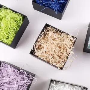 1 kg/Pack разноцветная гофрированная бумага нитка измельченные конфетти шелковой бумаги для DIY Подарочная коробка корзина наполнитель