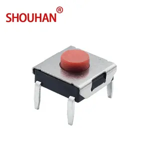 Interrupteur tactile DIP TS66HCJ-4P 6x6x5mm 4P Micro-poussoir - Product Image 2