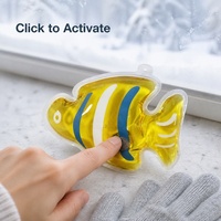 Compresse Chauffante Réutilisable en Forme de Poisson pour Soulagement de la Douleur, Cadeau Promotionnel, Chauffe-Corps, Coussin Chauffant Portable, Chauffe-Mains