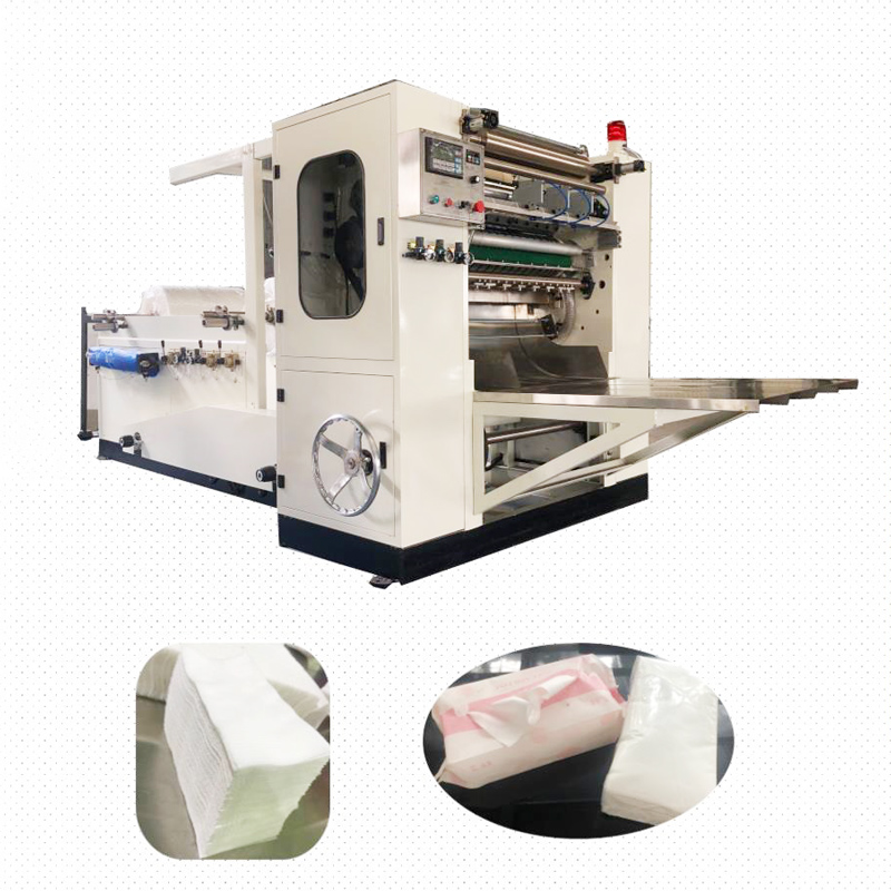 Automatische Zachte Tissues Papier Maken Machine Doos Tekening Tissues Machine Met Verpakking Machine