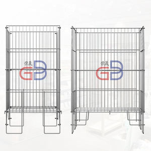 Lo scaffale di promozione <span class=keywords><strong>tessile</strong></span> della rete metallica dell'oro di stile galvanico è visualizzato nel <span class=keywords><strong>negozio</strong></span> di tessuti per la casa - Product Image 2