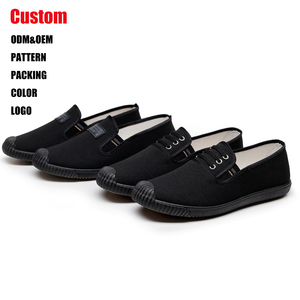 Calzado Casual para <span class=keywords><strong>Hombre</strong></span>, Estilo Británico, Fabricado en China, Cómodo, con Parte Superior de Tela de Algodón, Suela de Goma Antideslizante y Transpirable - Product Image 1
