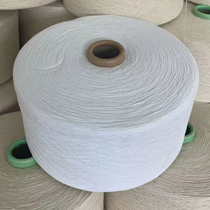 Fil recyclé à extrémités ouvertes pour le tricotage de gants de travail TC Ne 6/1-Ne 10/1 35% coton + 65% polyester, fil mélangé, fournisseur Vietnamien - Product Image 1