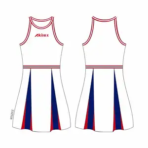 Custom Tennis Dress Woman Tennis Dress Kids Women Female Polyester Blended Spandex Tennis Wear