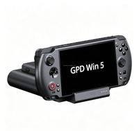 Consola de Juegos Portátil S Classic GPD Win5, Pantalla HD de 7'', Máquina de Videojuegos, Batería de 80wh, WiFi, Controles Incluidos, WIN 5 Game Box