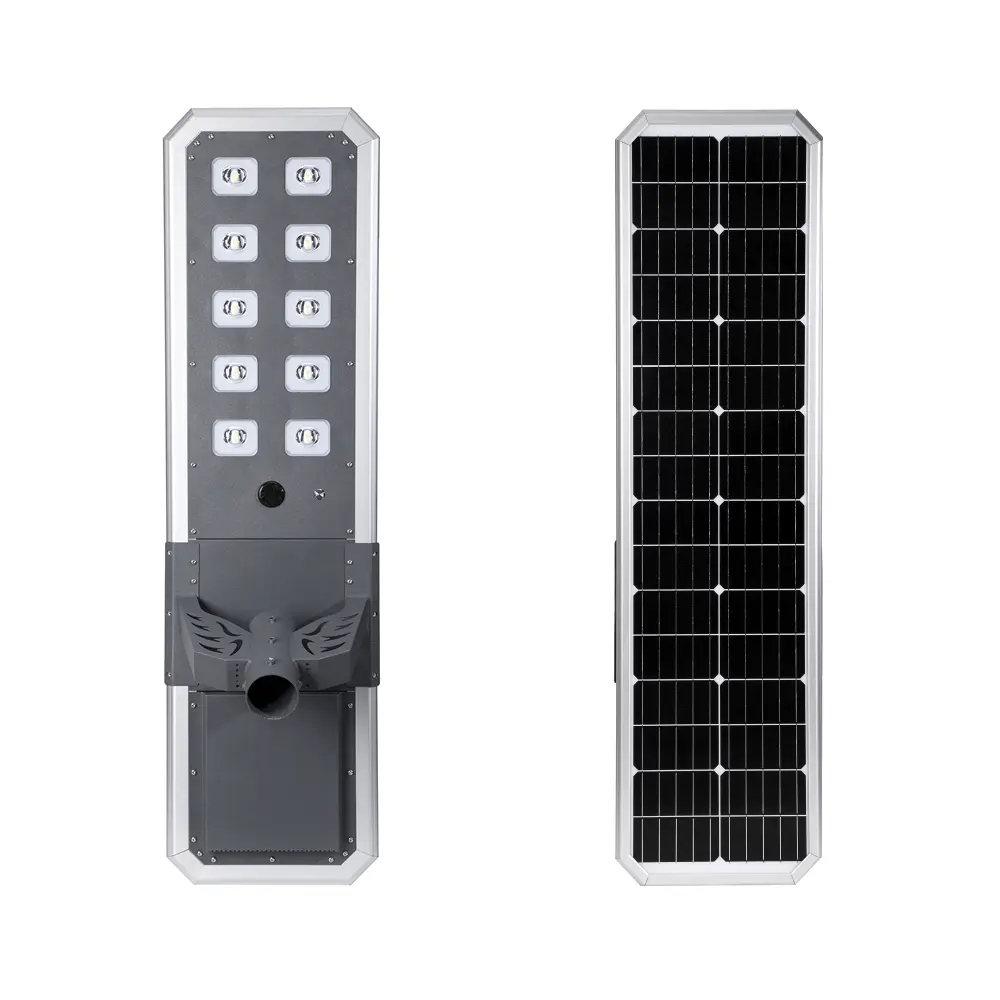 New arrival solar lights outdoor street 50w 60w high quality solar street light all in one