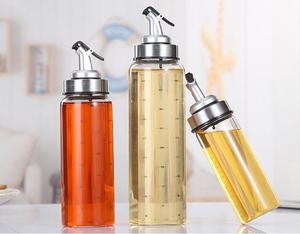 <span class=keywords><strong>Shaker</strong></span> de <span class=keywords><strong>vinaigrette</strong></span> de cuisine 200ml 300ml 500ml Bouteille en verre <span class=keywords><strong>à</strong></span> condiments avec bec verseur en forme de cylindre - Product Image 3