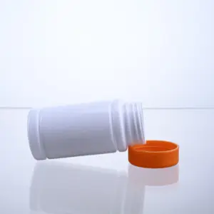 HDPE chai CRC cap 25cc-950cc Trắng Pet vitamin Pill chai nhựa viên nang chai thuốc
