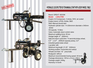 LS25BD machine à couper le <span class=keywords><strong>bois</strong></span> horizontale et verticale moteur à essence fendeur <span class=keywords><strong>de</strong></span> <span class=keywords><strong>bois</strong></span> déchiqueteuse fendeur <span class=keywords><strong>de</strong></span> bûches - Product Image 6
