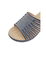 Sandales plates de style designer à la mode pour femmes 100% fabriquées en Chine nouvelles compensées populaires au prix de gros