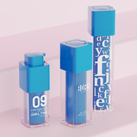 15ml 30ml 50ml AS Bouteille pompe sans air en plastique ABS PP Emballage de cosmétiques Lotion Crème pour le visage Soins de la peau Conteneur vide Logo personnalisé