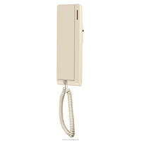 Téléphone d'hôtel Sachikoo SN-0019, montable sur bureau/mur, en plastique ABS, impression de logo personnalisée, messagerie vocale, filaire, LAN