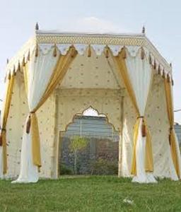 Carpa Plegable Portátil Exclusiva, Impermeable, de Algodón, Moderna, para Fiestas, Decoración Romántica con Flores, Nuevo Modelo, Tubo Desmontable - Product Image 1