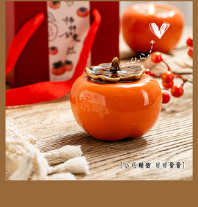 New Arrival Handmade Soy <b>Wax</b> Fruit Shape Aromatherapy Candle Gift Box Set for Birthday and <b>Bars</b> - Product Image 4