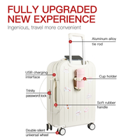 Boîte de voyage échantillon en gros autres sacs et étuis à bagages valise de voyage tasse USB ensemble de 3 pièces