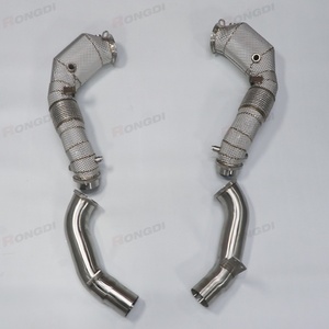 Performances élevées pour tuyau d'échappement droit N63 pour BMW M850i M550i G14/G15/G16/G11/G12 4.4T Acier inoxydable SS304 - Product Image 6