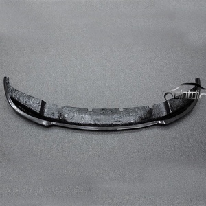 Spoiler avant en fibre de carbone style V, séparateur d'aile, lèvre de pare-chocs pour pare-chocs BMW F30 M Tech - Product Image 5