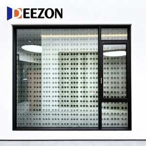 โรงงานผลิตหน้าต่าง DEEZON หน้าต่างและประตูอลูมิเนียมอัลลอยด์แบบกระจกสองชั้นพร้อมฉนวนกันความร้อนประหยัดพลังงานสำหรับบ้าน - Product Image 1