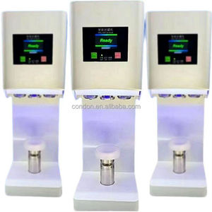 100% Automatic High-Speed Easy Open End <strong>Can</strong> <strong>Seal</strong> <strong>Machine</strong> For Plastic Bottles And Soda <strong>Cans</strong> - Product Image 1