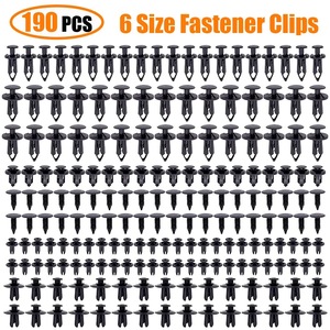Yilai Auto Parts Automotive Fastener Clips 6 Sizes ABS Plastic <b>Push</b> Rivets For <b>Car</b> Bumper Mudguard Repair Replacement - Product Image 1