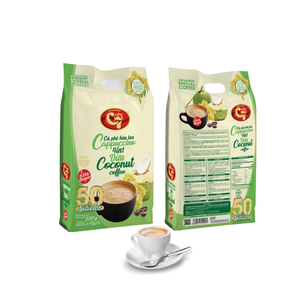 ผงกาแฟสำเร็จรูปแบบ4-in-1ครีมมะพร้าวผลไม้ช็อกโกแลตน้ำร้อนคาปูชิโน่กล่องบรรจุภัณฑ์ - Product Image 2